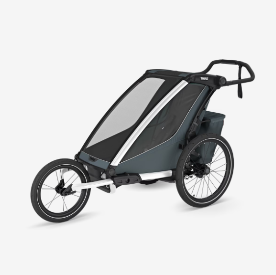 Lastekäru ühele lapsele THULE Chariot Cross 2 single, Dark Slate (tumehall)
